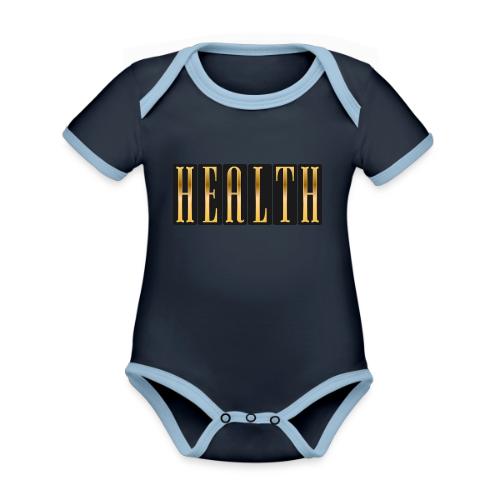 Golden Health - Organic Contrast SS Baby Bodysuit