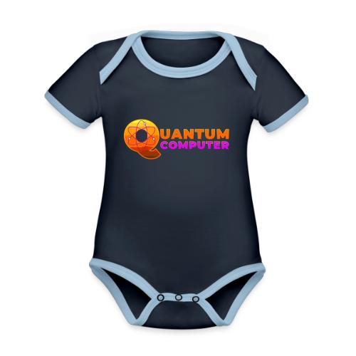Quantum computer: Quantum Logic Unleashed - Organic Contrast SS Baby Bodysuit
