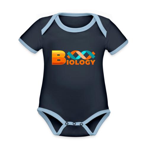 Biology: Life Unfolded - Organic Contrast SS Baby Bodysuit