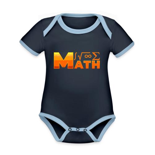 Math: The Language of Logic - Organic Contrast SS Baby Bodysuit
