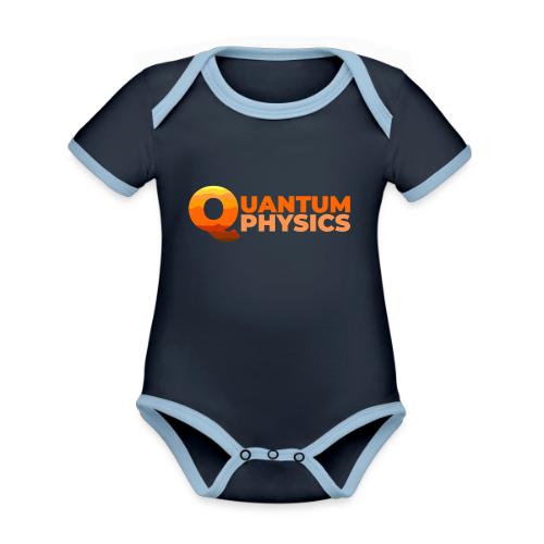 Quantum Physics - Organic Contrast SS Baby Bodysuit