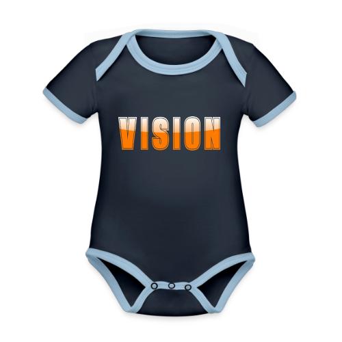 Vision Word Design - Organic Contrast SS Baby Bodysuit