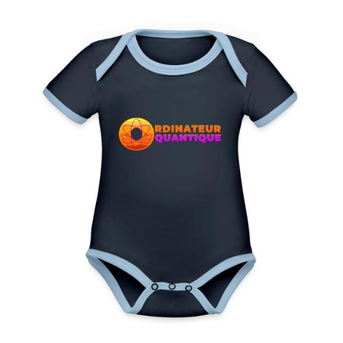 Quantum Computer: Quantum Logic Liberated - Organic Contrast SS Baby Bodysuit