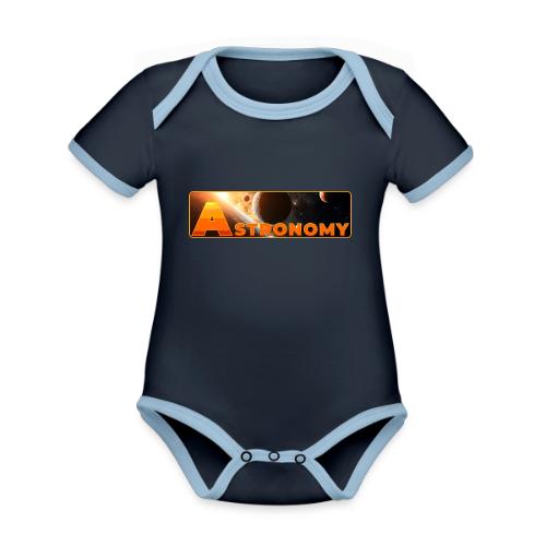 Astronomy - Organic Contrast SS Baby Bodysuit
