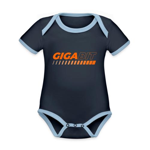 Gigabit: Speed Unleashed - Organic Contrast SS Baby Bodysuit