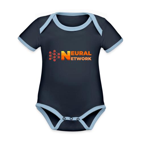 Neural Network: Digital Synapses - Organic Contrast SS Baby Bodysuit
