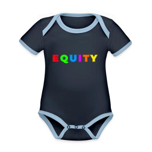 Colors of Equity - Organic Contrast SS Baby Bodysuit