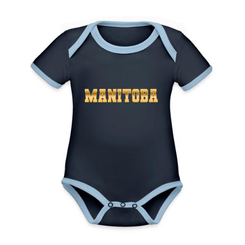 Manitoba - Organic Contrast SS Baby Bodysuit