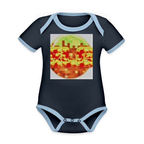 Rocket Merch - Organic Contrast SS Baby Bodysuit