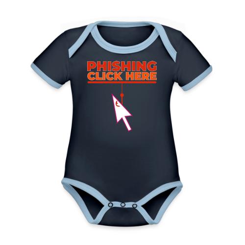 Phishing: Hooked by Deception - Organic Contrast SS Baby Bodysuit
