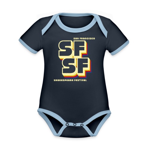 Tracers - Organic Contrast SS Baby Bodysuit