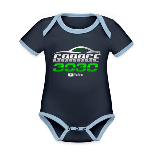The Veteran - Organic Contrast SS Baby Bodysuit
