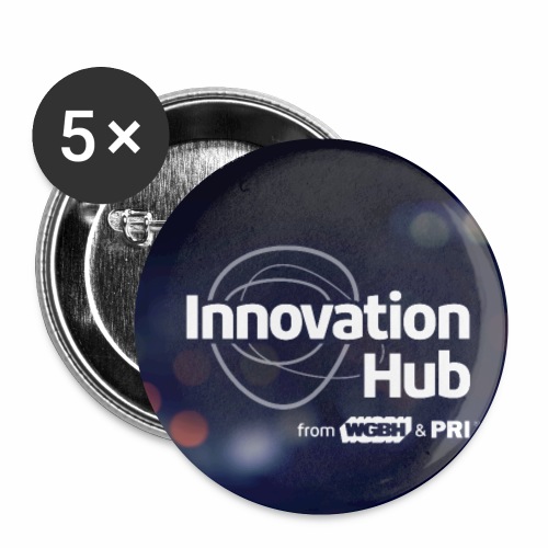 Innovation Hub button with color - Buttons small 1'' (5-pack)