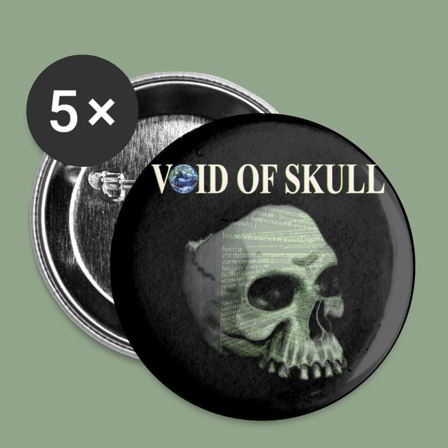Void of Skull Skull Productions Button