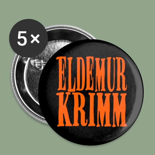 Eldemur Krimm Logo Button - Buttons small 1'' (5-pack)