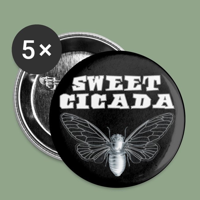 Sweet Cicada Bug Button