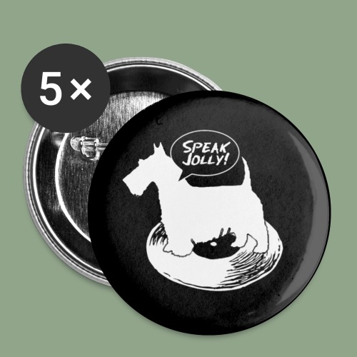 Speak Jolly Music Logo button - Buttons small 1'' (5-pack)