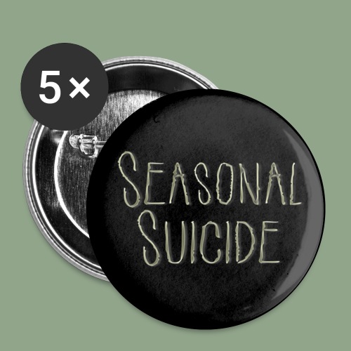 Seasonal Suicide Logo Button - Buttons small 1'' (5-pack)