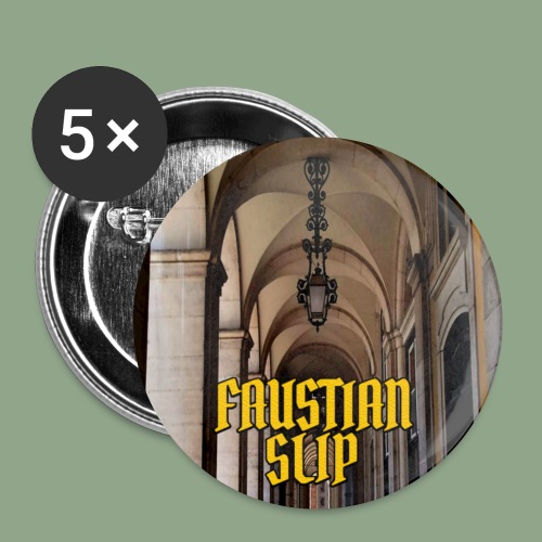 Faustian Slip Corridor Button - Buttons small 1'' (5-pack)