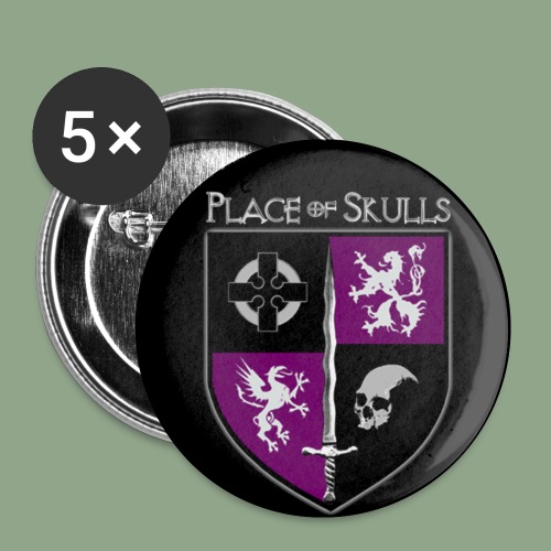 Place of Skulls Crest button - Buttons small 1'' (5-pack)