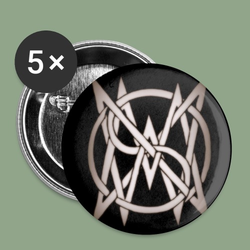 My Silent Wake Knot Logo Button - Buttons small 1'' (5-pack)