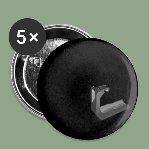 dARKSKULL Third Rail Button - Buttons small 1'' (5-pack)