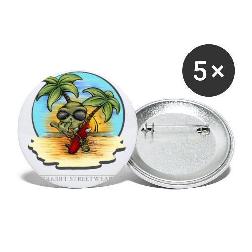 let's have a safe surf home - Buttons small 1'' (5-pack)