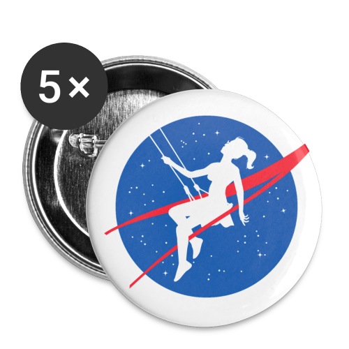 In Space No one Can Hear You Swing - Buttons small 1'' (5-pack)