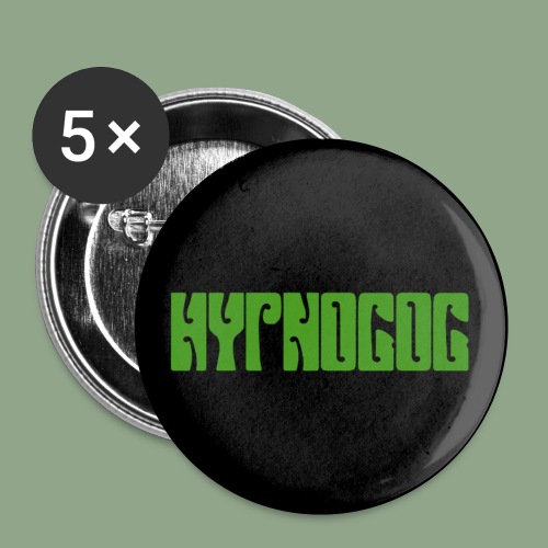 HypNoGoG Logo 2 button - Buttons small 1'' (5-pack)