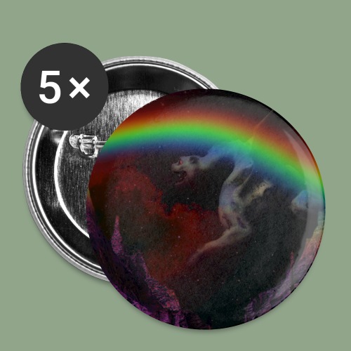 Sword of Aeteurnia Rainbow Dragon Button - Buttons small 1'' (5-pack)