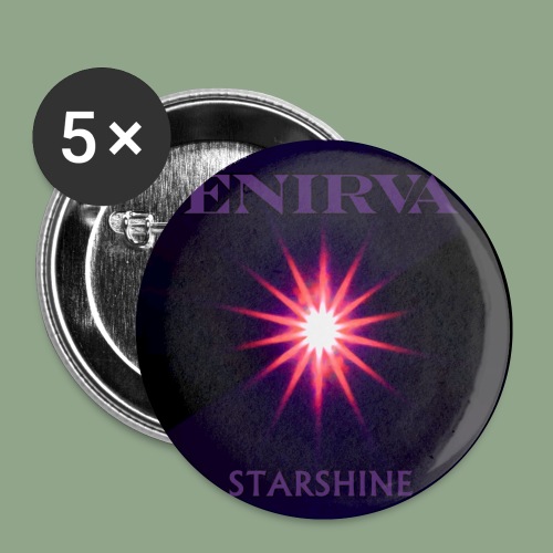 Enirva Starshine Button - Buttons small 1'' (5-pack)