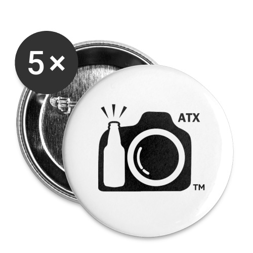 ATXBLANK png - Buttons small 1'' (5-pack)