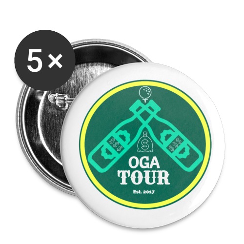 OGA Tour - Buttons small 1'' (5-pack)