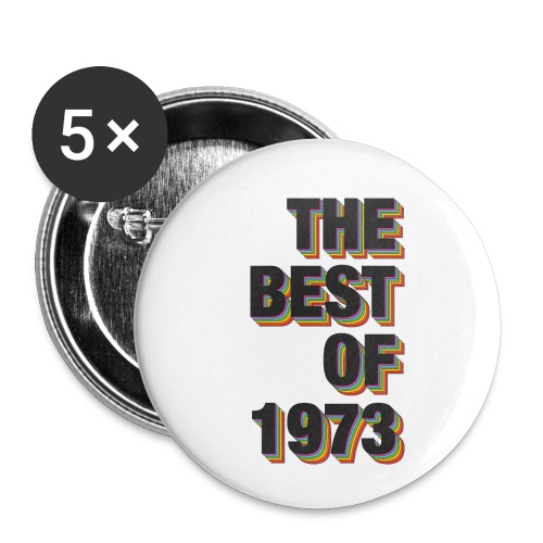 The Best Of 1973 - Buttons small 1'' (5-pack)