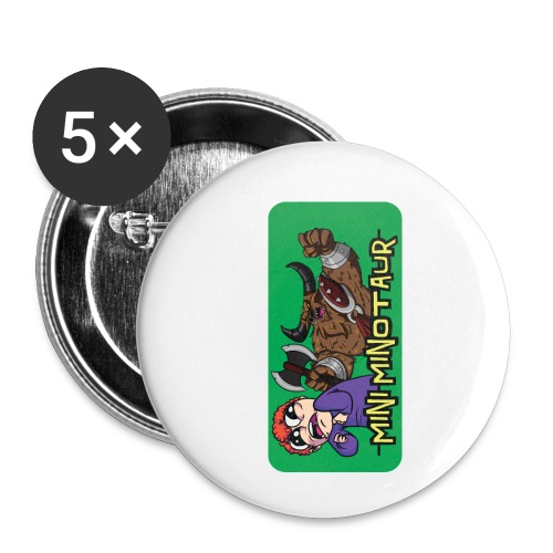 Mini Minotaur iPhone 5 - Buttons small 1'' (5-pack)