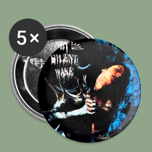My Silent Wake Shadow of Sorrow Button - Buttons small 1'' (5-pack)