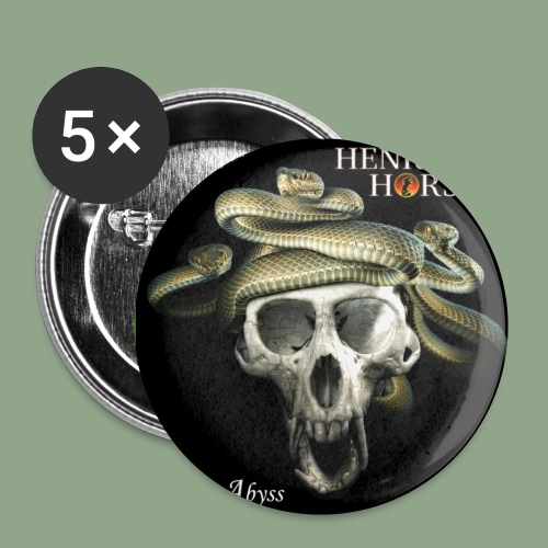 Henry the Horse Death Abyss Button - Buttons small 1'' (5-pack)