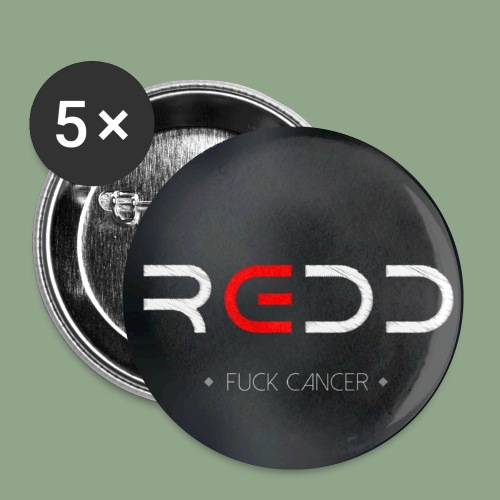 REDD Fuck Cancer Button - Buttons small 1'' (5-pack)