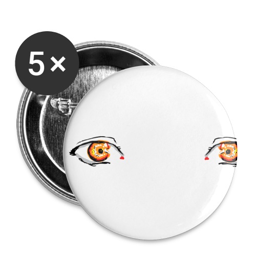 Marmalade Eyes - Buttons small 1'' (5-pack)
