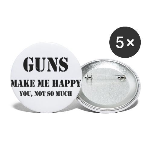 Gunsblack - Buttons small 1'' (5-pack)