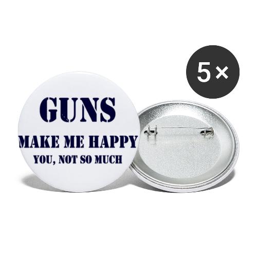 Gunsblue - Buttons small 1'' (5-pack)