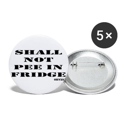 SNPIF Black - Buttons small 1'' (5-pack)