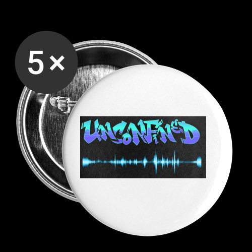 unconfined design1 - Buttons small 1'' (5-pack)
