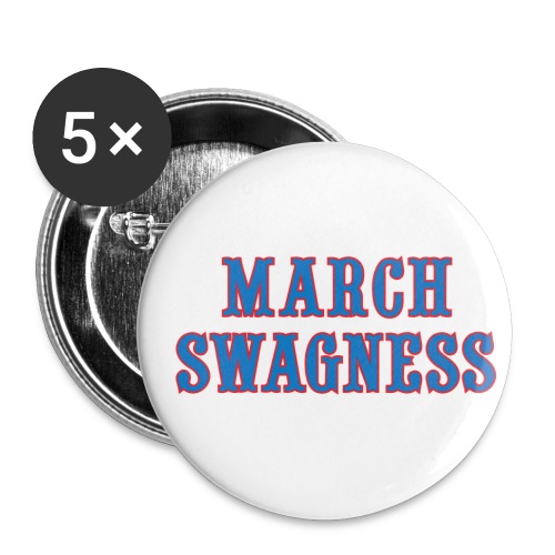 march swagness blred - Buttons small 1'' (5-pack)