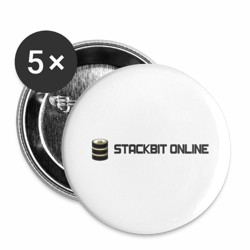 stackbit online - Buttons small 1'' (5-pack)