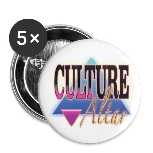 Culture Altar Logo No Background png - Buttons small 1'' (5-pack)