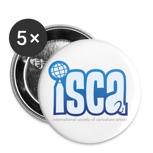 ISCA Logo Color - Buttons small 1'' (5-pack)