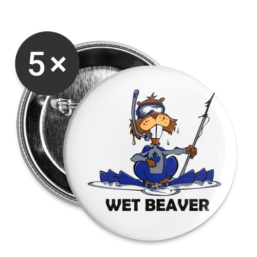 Wet Beaver - Buttons small 1'' (5-pack)