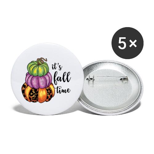 Fall Pumpkin - Buttons small 1'' (5-pack)