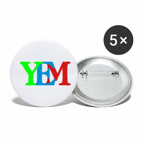 YEMpolo - Buttons small 1'' (5-pack)